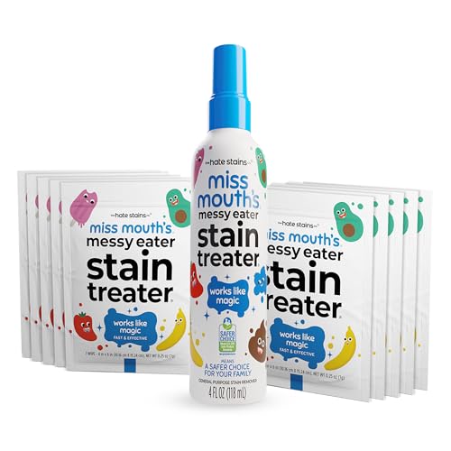 Miss Mouth's Messy Eater Stain Treater & Wipes Travel Kit